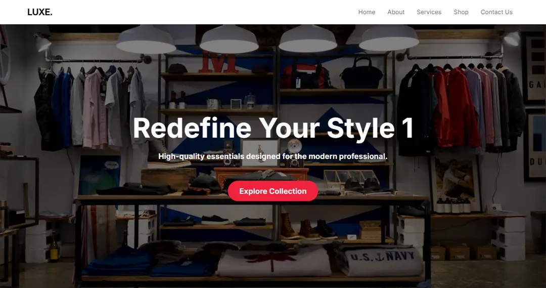 E-Commerce Website